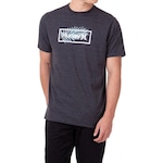 Camiseta Hurley Box Oversize - Masculina CINZA ESCURO