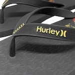 Chinelo Hurley Fusion - Masculino PRETO