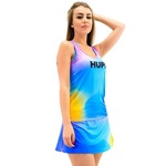 Camiseta Regata Fitness Hupi Copa UV50+ Nadador - Feminina AZUL