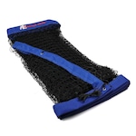 Rede de Beach Tennis Master Lazer Fio 1mm Seda Malha 4x4 com 4 Faixas AZUL