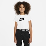 Blusa Cropped Nike Sportswear Older Kids'' - Infantil BRANCO