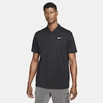 Camisa Polo NikeCourt - Masculina PRETO