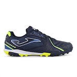 Chuteira Society Joma Dribling AZUL CLA/AMARELO