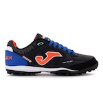 Chuteira Society Joma Top Flex Masc PRETO/AZUL