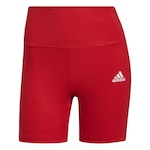 Shorts adidas Feel Brilliant HE9265 - Feminino VERMELHO