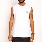 Camiseta Regata Rip Curl Fader Muscle - Masculina BRANCO