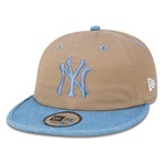 Boné Aba Reta New Era Classic New York Yankees - Snapback - Adulto CAQUI