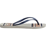 Chinelo Havaianas Slim Nautical 4137125 - Feminino BRANCO