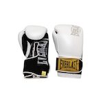 Luvas de Treino Everlast Clássica 1910 Boxe Muay Thai BRANCO