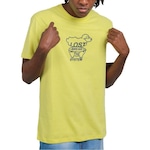 Camiseta Lost Sheep Break The System - Masculina AMARELO