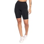 Bermuda Fristyle Fitness Academia - Feminina PRETO