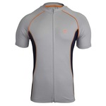 Camiseta Ciclismo Elite Special Plus Size - Masculino CINZA/AZUL ESC