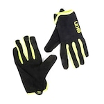 Luvas Ciclismo Dedo Longo Skin Sport Flat - Adulto Amarelo Fluor