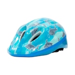 Capacete Ciclismo Absolute Shake Tubarão - Infantil AZUL