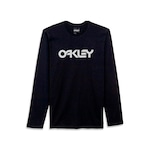 Camiseta Oakley Manga Longa Mark 2 - Masculina PRETO