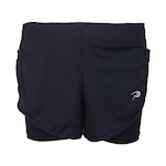 Shorts com Bermuda Placar Jacarta BG-1168 - Feminino PRETO