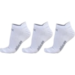 Kit de Meias Invisíveis Hupi Casual com 3 Pares - 36 a 42 - Adulto BRANCO