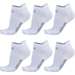 Kit Meias Invisíveis Hupi Casual com 06 Pares - 36 a 42 - Adulto BRANCO