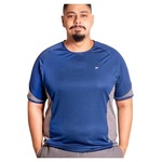 Camiseta Poker Esportiva Fate Big Size - Masculina AZUL ESCURO