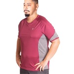 Camiseta Poker Esportiva Fate Big Size - Masculina VINHO