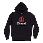 Blusão de Moletom com Capuz Element Vertical - Masculino PRETO