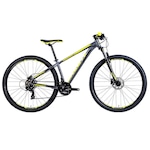 Bicicleta Groove Hype 50 HD Quadro 17 - Aro 29 - Freio a Disco - 24v - Adulto CINZA/AMARELO