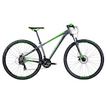 Bicicleta MTB Groove Hype 10 21V MD Aro 29 Freio a Disco - Adulto GRAFITE/PRETO/LARANJ