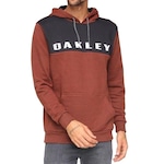 Blusão de Moletom com Capuz Oakley Sport Pullover - Masculino LARANJA