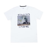 Camiseta Volcom Slim Stone Strike - Masculina BRANCO