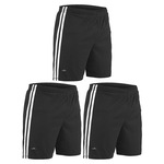 Kit de Calção Elite Essential Oreste Granillo - Masculino - 3 unidades PRETO/BRANCO