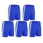 Kit de Calção Elite Essential Oreste Granillo - Masculino - 5 unidades AZUL/BRANCO