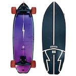 Simulador Surf Longboard NitroSK8 Baby Surf 29,6x10" VINHO