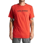 Camiseta Volcom Risen - Masculina VERMELHO