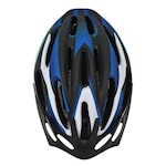 Capacete para Ciclismo Poker Windstorm Com Led - Adulto AZUL