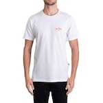 Camiseta Billabong Stacked Arch - Masculina Off White