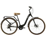 Bicicleta Groove Urban ID Quadro 20.5 - Aro 700c - Freio a Disco - 21v  - Adulto PRETO