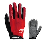 Luva de Ciclismo Groove Gr1 Full Finger - Adulto Vermelho/Preto