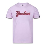 Camiseta New Era New York Yankees Mlb Have Fun Script - Masculina ROSA