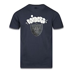 Camiseta New Era Las Vegas Raiders NFL Street Life Vandal - Masculina CINZA ESCURO