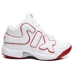 Tênis Six Street  Zoom Freak - Masculino BRANCO/VERMELHO