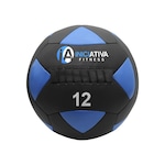 Wall Ball Iniciativa Fitness Profissional - 12Kg PRETO/AZUL