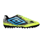 Chuteira Society Umbro Cosmic - Adulto VERDE/PRETO