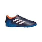 Chuteira de Society adidas Copa Sense.4 - Adulto AZUL/BRANCO