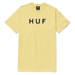 Camiseta Huf Essentials Og Logo - Masculina AMARELO