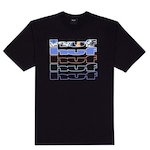 Camiseta Huf Fractal - Masculina PRETO