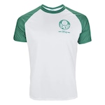 Camiseta Spr Palmeiras Dempsey - Masculina BRANCO/VERDE