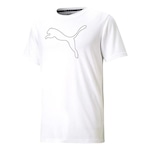 Camiseta Puma Performance Cat - Masculina BRANCO