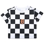 Camiseta New Era Cropped Detroit Tigers MLB Energy Spirit - Feminina BRANCO/PRETO