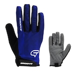 Luvas de Ciclismo Groove GR1 Full Finger - Adulto AZUL/PRETO