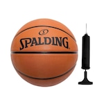 Bola de Basquete Spalding Streetball + Bomba de Ar LARANJA/PRETO